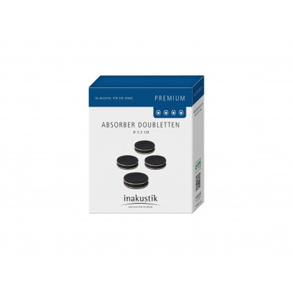 Dublett dempeføtter 4 stk - Premium - Inakustik