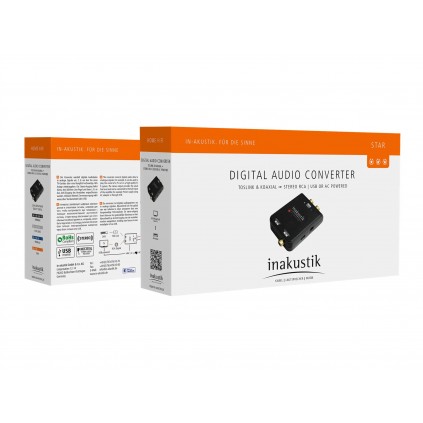 Audio Converter - Digital til analog (DAC) - Inakustik