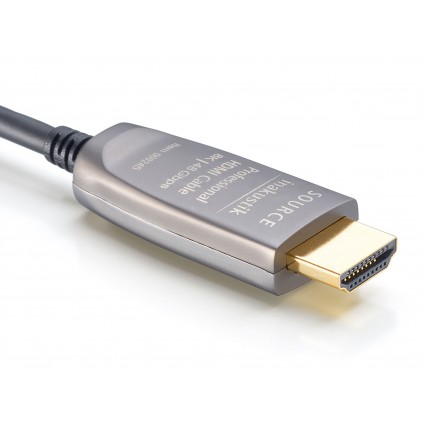 Optisk HDMI-kabel - 10K, HDMI 2.1, 48 Gbps, opptil 100m - Inakustik