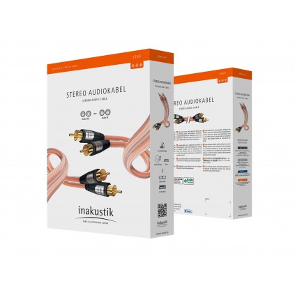 RCA-kabel analog - Star - Inakustik