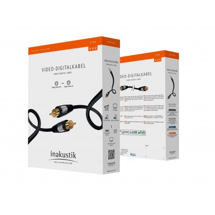 Digital coax-kabel RCA - Star - Inakustik