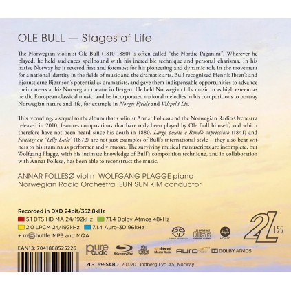 Ole Bull: Stages of Life - Follesø, Annar, KORK (Blu-ray + Hybrid SACD)