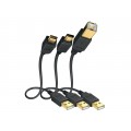 USB-kabel (A-Mini B) - Premium - Inakustik