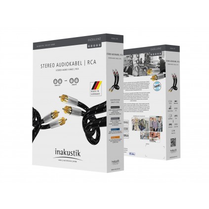 RCA-kabel stereo analog - Excellence - Inakustik