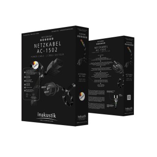 Strømkabel AC-1502 C13 - Reference - Inakustik