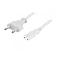 Strømkabel C7 hvit 3m - Tivoli Audio