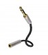 Forlenger hodetelefonkabel 6,3 mm jack - Excellence - Inakustik