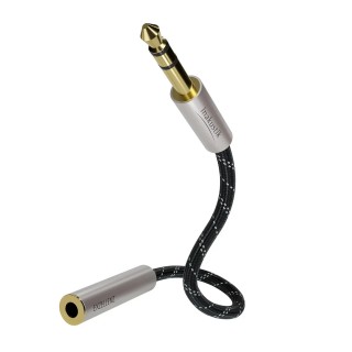 Forlenger hodetelefonkabel 6,3 mm jack - Excellence - Inakustik