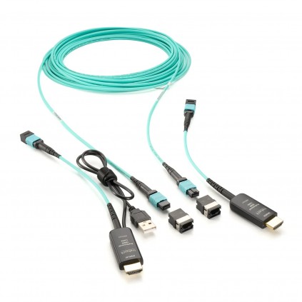 Inakustik optisk MPO HDMI-kabel - 10K, HDMI 2.1b, 48 Gbps