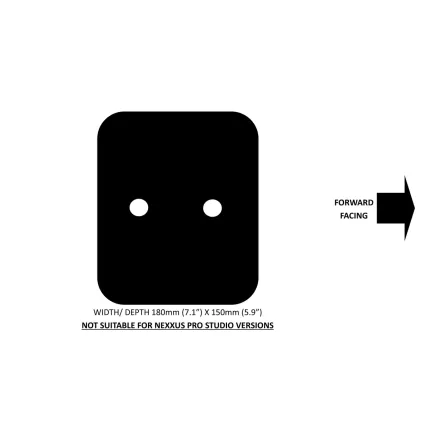 Topplater for Atacama Nexxus/Moseco - 2 pk